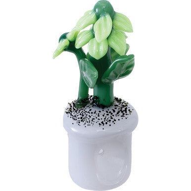 4.5" Garden Plant Hand Pipe - Green