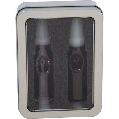 2ct 4.7" Bullet Shell Hand Pipe