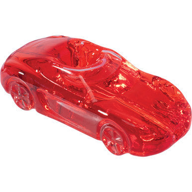5in Red Glycerin Car Hand Pipe