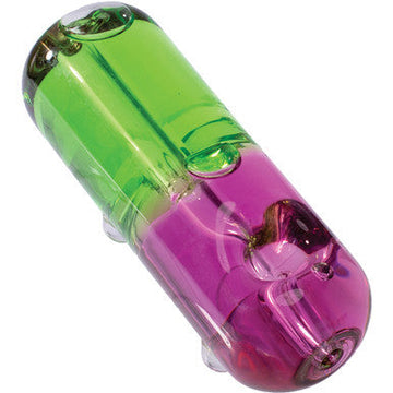 4.2in Violet Pink Glycerin Pill Hand Pipe