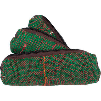 3Count Hemp Zipper Pouch - 3 Sizes