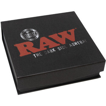 6in RAW The Dark Side Glass Ashtray