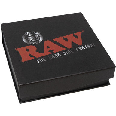 6in RAW The Dark Side Glass Ashtray