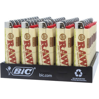50Ct. RAW Organic Bic Lighters