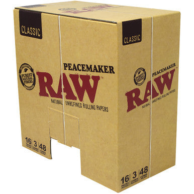 16 Ct. 3pk Peacemaker Raw Cone - CannaDevices