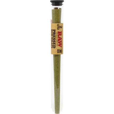 12 Ct. RAW Pressed Bud Wraps Cones - King (2 Cones/PK)