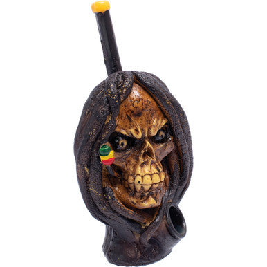 Rasta Reaper Novelty Resin Pipe