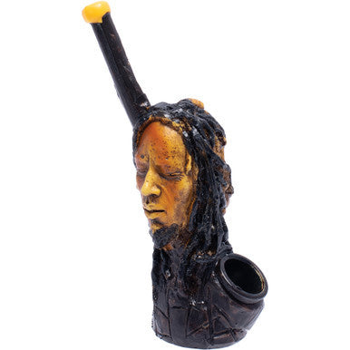 Rasta Meditation Novelty Resin Pipe