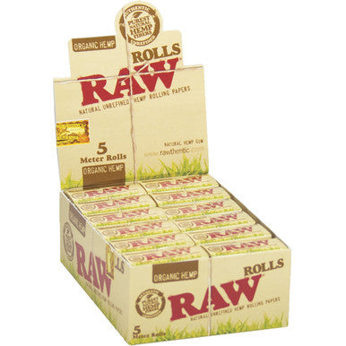 24 Ct. 15ft Raw Organic Hemp Rolls