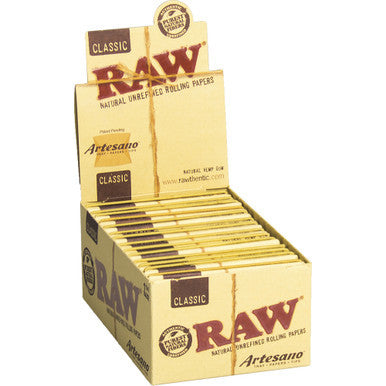 15ct. Raw Artesano Paper, Tray, Tips