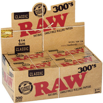 20 Ct. Raw Classic Unrefined 11/4 (300)