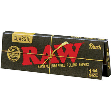 24 Ct. Raw Black Natural Unrefined 1.25""