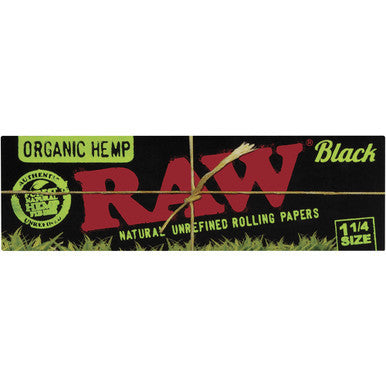 24 Ct. Raw Black Organic Hemp - 1.25""