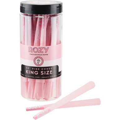50 Ct. Rozy Pink Cones - King Size - CannaDevices