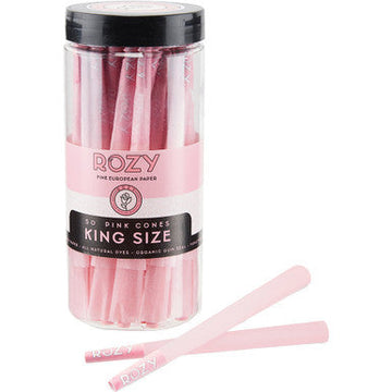 50 Ct. Rozy Pink Cones - King Size