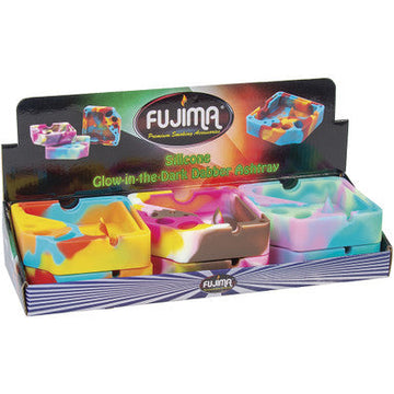 6ct. G / D Square Silicone Ashtray