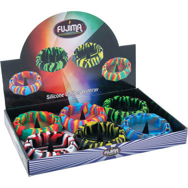 6ct Diamond Silicone Ashtray - 4.5in