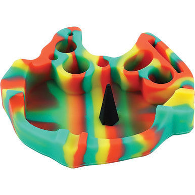 8ct Concave Silicone Ashtray - 5in