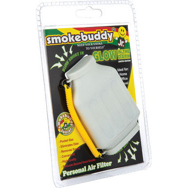White Glow in Dark Edition Smokebuddy Junior