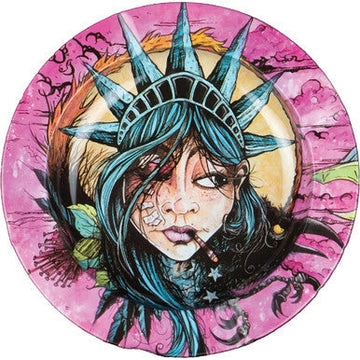 Sean Dietrich Ashtray - Lady Liberty