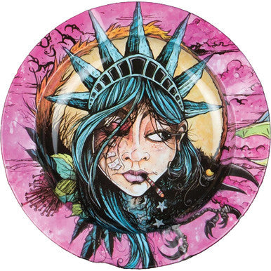Sean Dietrich Ashtray - Lady Liberty