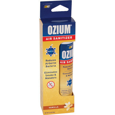 3.5oz. Vanilla Ozium Air Sanitizer Spray - CannaDevices