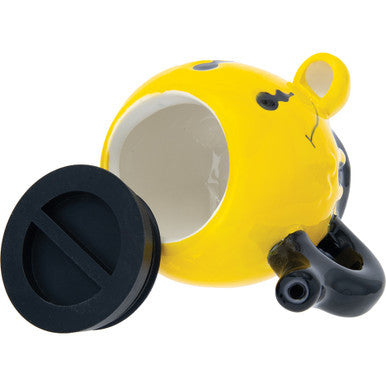 3.9In Pipe Jar - Melted Smiley