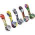 5Ct. 4.5In Waterprint Sherlock Silicone Pipe - Random Color