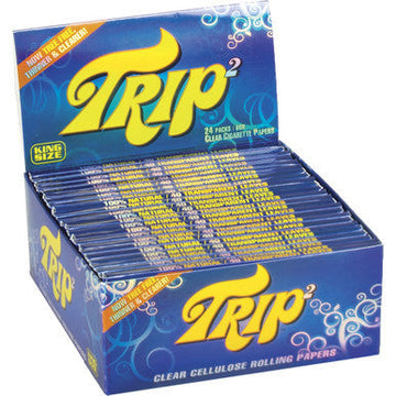 24 Ct. Trip 203 Clear Paper King Size