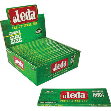 20 Ct. Aleda King Size Cellulose Papers (35mm x 110mm)