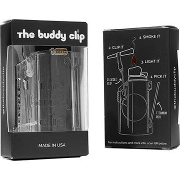 The Buddy Clip - Joint Clip, Bic Holder