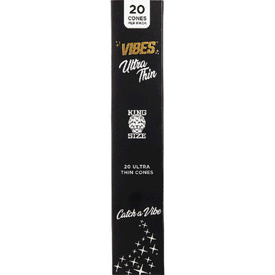 8 Ct. Vibes Ultra Thin King Size (20 Cones)