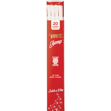 8 Ct. Vibes Hemp King Size (20 Cones)