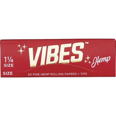 24 Ct. Vibes Hemp 1.25"" with Tips