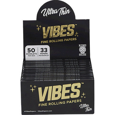 50 Ct. Vibes Ultra Thin King Size