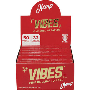 50 Ct. Vibes Hemp King Size