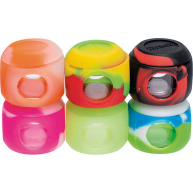 30Ct. Silicone Covered Glass Oil Container - Oval