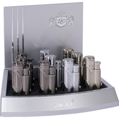 10Ct. Zico Double Torch Lighter W/ Punch - CannaDevices