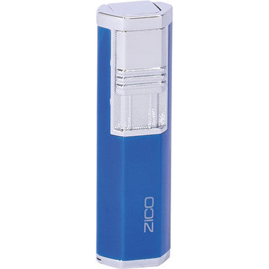 10Ct. Zico Double Torch Flame Lighter W/ Punch