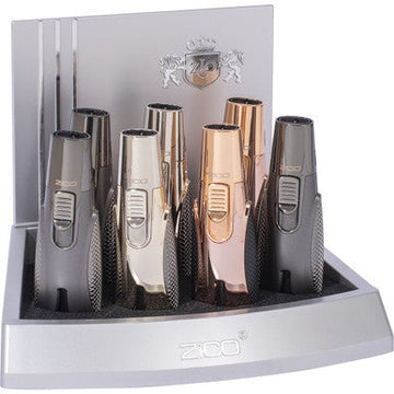 7Ct. Zico Double Torch Flame Lighter