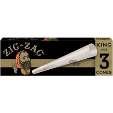 24 Ct. 3pk. Zig Zag King Size Cones - CannaDevices