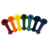 Frit Glass Hand Pipes - Colorful, Durable, Compact Smoking Pipes - AMERICAN MADE