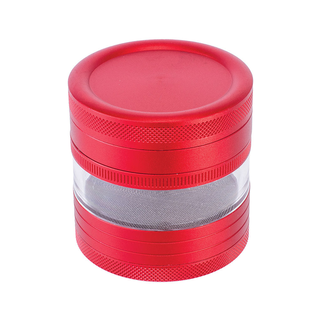 See Through Chamber Grinder - Black