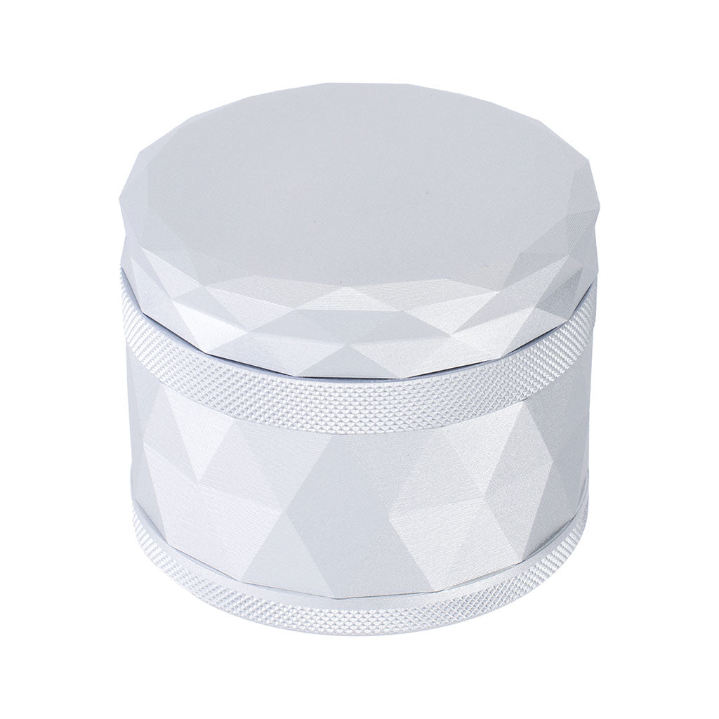 Silver Harlequin Pattern Grinder