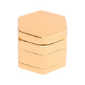 Hexagon / 55mm / Gold