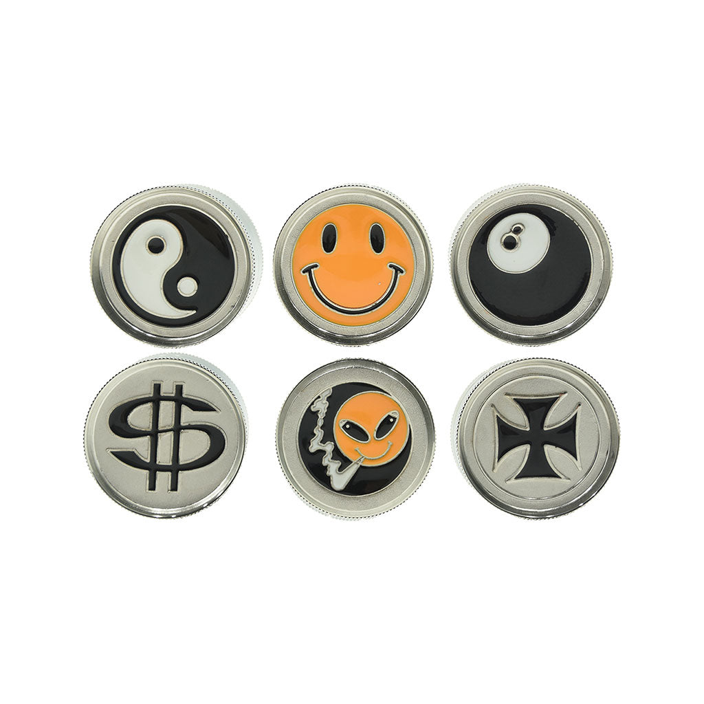 6ct 4-Part Metal Grinder - 53mm