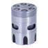 12ct. 4 Part Bullet / Clear Middle Grinder 40mm. Zinc Alloy