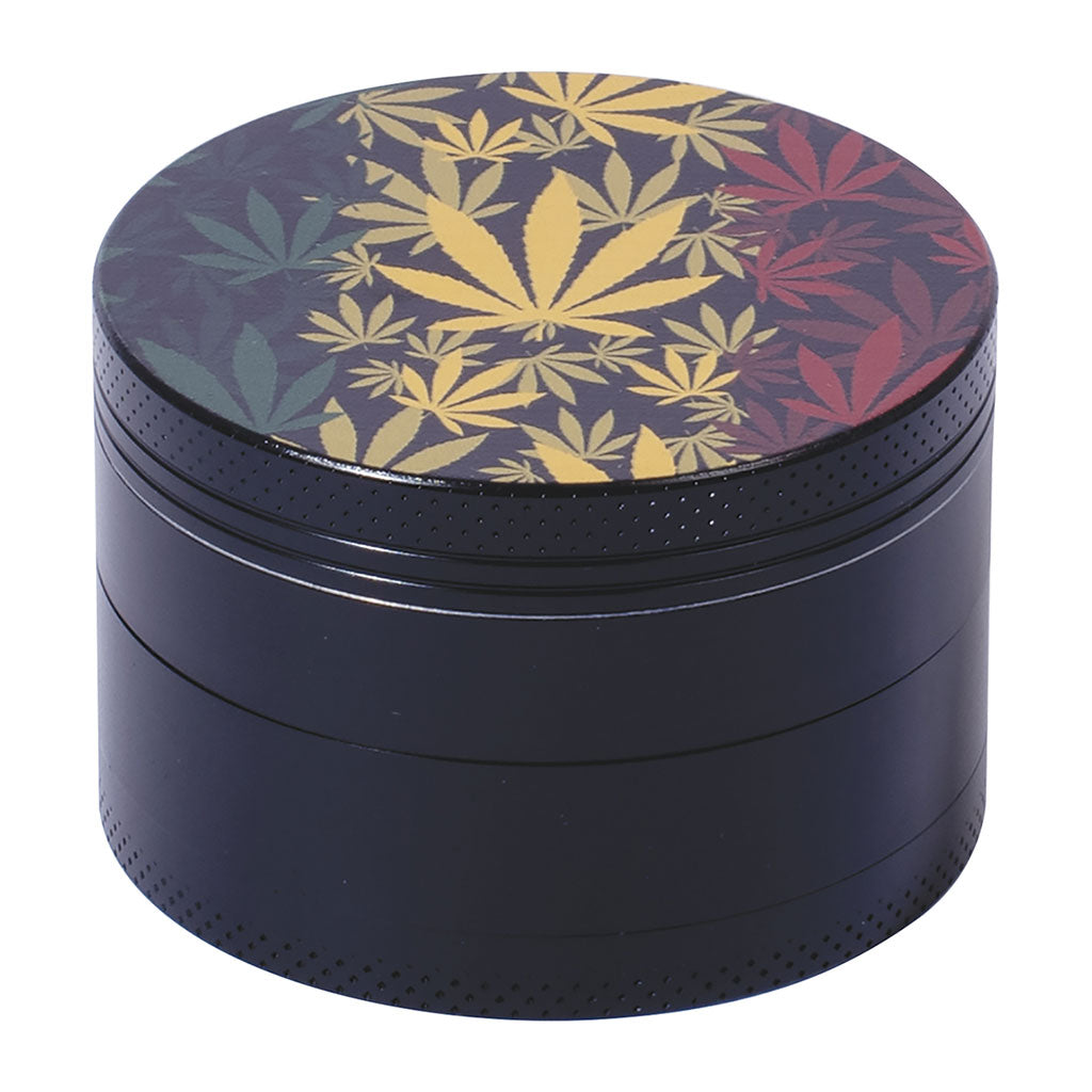 6ct. 63mm Leaf Design Grinder - CannaDevices