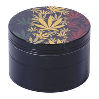 6ct. 63mm Leaf Design Grinder - CannaDevices