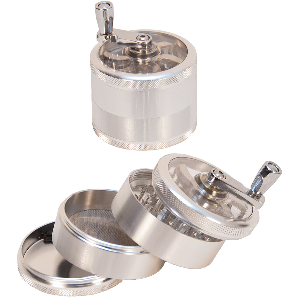 4 Part Clear Top With Handle 63mm